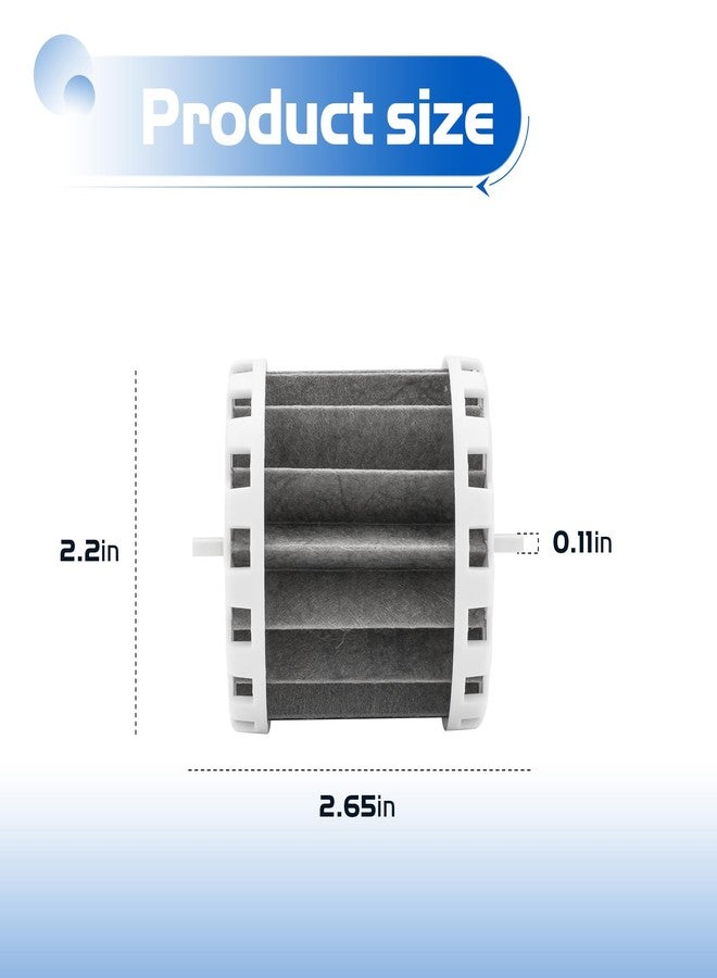 Trdzi BioWheel Assembly Fish Tank Aquarium Filter Replacement Parts Compatible with Penguin 100 100b Power Filters (1 Pack, Replace PRBW100B) - Image 2